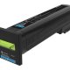 Lexmark 72K20CE cartuccia toner 1 pz Originale Ciano 2