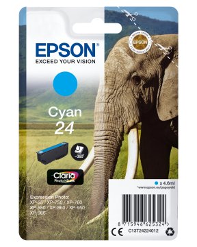 Epson Elephant Cartuccia Ciano