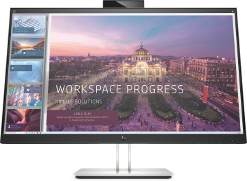 HP E24d G4 Monitor PC 60,5 cm (23.8") 1920 x 1080 Pixel Full HD LED Nero, Argento