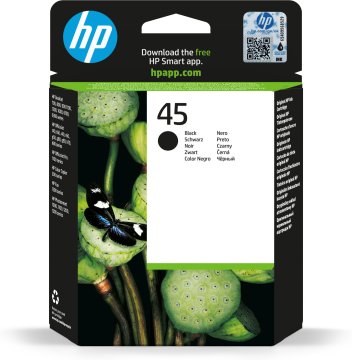 HP Cartuccia originale inchiostro nero 45 grande