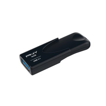 PNY Attache 4 unità flash USB 16 GB USB tipo A 3.2 Gen 1 (3.1 Gen 1) Nero