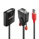 Lindy 38184 cavo e adattatore video 0,2 m DVI-D VGA (D-Sub) + USB Nero, Arancione 2