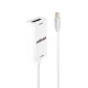 Lindy 38309 cavo e adattatore video 0,1 m Mini DisplayPort HDMI tipo A (Standard) Bianco 2