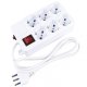 Vultech Multipresa Bipasso 6 Posti con Protezione Overload Mu-03 3