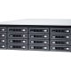 QNAP TS-1677XU-RP NAS Armadio (3U) AMD Ryzen™ 7 2700 16 GB DDR4 0 TB QNAP Turbo System Nero 10