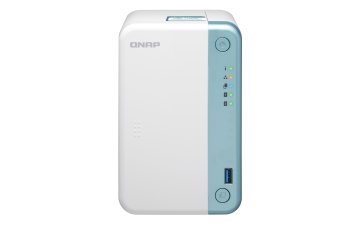 QNAP TS-251D NAS Tower Intel® Celeron® J4005 2 GB DDR4 0 TB QNAP QTS Bianco
