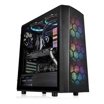 Thermaltake Versa J24 TG ARGB Midi Tower Nero