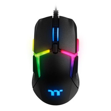 Thermaltake Level 20 RGB mouse Gaming Ambidestro USB tipo A Ottico 16000 DPI