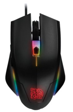 Thermaltake MO-TER-WDOTBK-01 mouse USB tipo A 5000 DPI