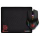 Thermaltake MO-TER-WDOTBK-01 mouse Gaming USB tipo A 5000 DPI 5