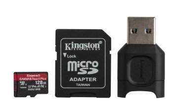 Kingston Technology Canvas React Plus 128 GB MicroSD UHS-II Classe 10