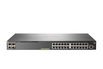 HPE Aruba Networking Aruba 2930F 24G PoE+ 4SFP+ Gestito L3 Gigabit Ethernet (10/100/1000) Supporto Power over Ethernet (PoE) 1U Grigio