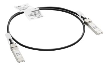 Aruba 10G SFP+ / SFP+ 1m cavo InfiniBand SFP+ Nero