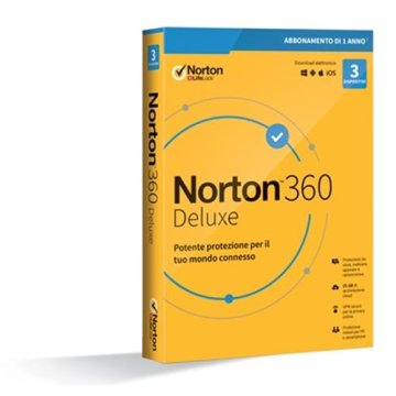 NortonLifeLock Norton 360 Deluxe 2020 Sicurezza antivirus Full 3 licenza/e 1 anno/i