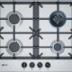 Neff T26DS59N0 piano cottura Acciaio inox Da incasso 60 cm Gas 4 Fornello(i) 2