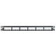 Panduit 24-port metal modular patch panel 1U 2