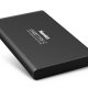Hamlet Box esterno USB 3.1 Tyce-C per Hard Disk SATA 2,5 in alluminio 2