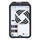 QNAP TS-253D NAS Tower Intel® Celeron® J4125 4 GB DDR4 0 TB QNAP QTS Nero 10