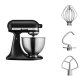 KitchenAid 5K45SSEBM Sbattitore con base 275 W Nero 2
