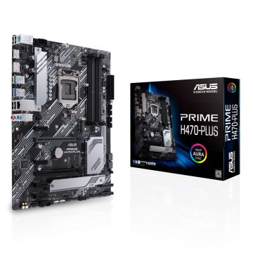 ASUS PRIME H470-PLUS Intel H470 LGA 1200 (Socket H5) ATX