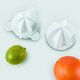 Severin CP 3535 spremiagrumi Spremiagrumi manuale 40 W Acciaio inox, Bianco 6