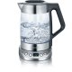 Severin WK 3479 bollitore elettrico 1,7 L 3000 W Nero, Stainless steel 2