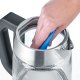 Severin WK 3479 bollitore elettrico 1,7 L 3000 W Nero, Acciaio inox 6