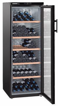 Liebherr WKB4212 cantina vino Cantinetta vino con compressore Libera installazione Nero 200 bottiglia/bottiglie