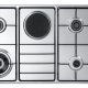 De’Longhi FLA 49 RD piano cottura Acciaio inox Da incasso 90 cm Combi 5 Fornello(i) 2