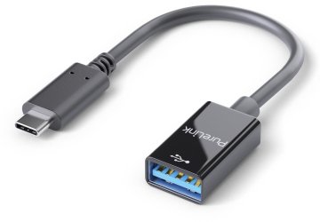 PureLink IS231 cavo USB 0,1 m USB C USB A Nero