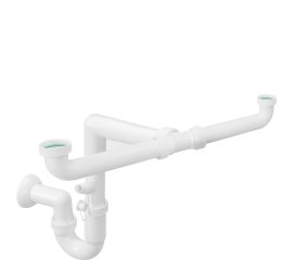 Smeg 3713 accessorio idraulico per lavandino Bianco