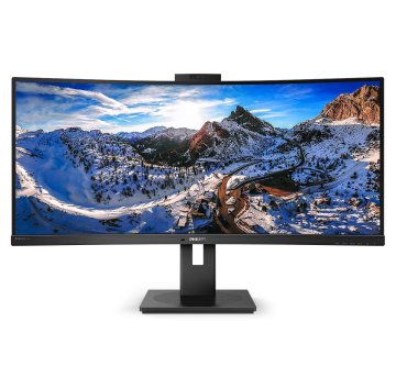 Philips P Line 346P1CRH/00 LED display 86,4 cm (34") 3440 x 1440 Pixel UltraWide Quad HD Nero