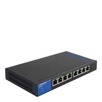 Linksys Switch PoE Gigabit desktop a 8 porte (LGS108P)