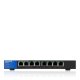 Linksys Switch PoE Gigabit desktop a 8 porte (LGS108P) 3