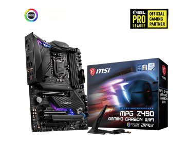 MSI MPG Z490 GAMING CARBON WIFI scheda madre Intel Z490 LGA 1200 (Socket H5) ATX