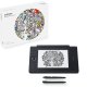 Wacom Intuos Pro Paper Edition M South tavoletta grafica Nero 5080 lpi (linee per pollice) 224 x 148 mm USB/Bluetooth 2