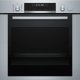 Bosch Serie 6 HRA318BS1 forno a vapore Media Acciaio inox Pulsanti, Manopola 2