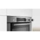 Bosch Serie 6 HRA318BS1 forno a vapore Media Acciaio inox Pulsanti, Manopola 4