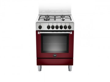 Bertazzoni La Germania Americana AMN664EVIV cucina Elettrico Gas Rosso