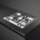Smeg Universal PX364L piano cottura Nero, Acciaio inox Da incasso 60 cm Gas 4 Fornello(i) 3