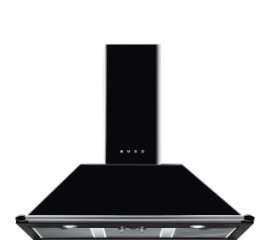 Smeg KT100BLE cappa aspirante Cappa aspirante a parete Nero 787 m³/h