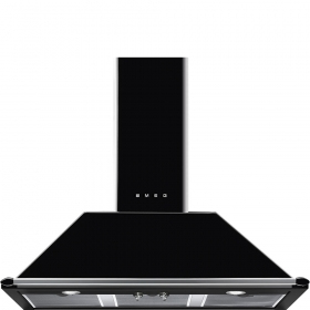 Smeg KT100BLE cappa aspirante Cappa aspirante a parete Nero 787 m³/h