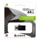 Kingston Technology DataTraveler microDuo3 G2 unità flash USB 64 GB USB Type-A / Micro-USB 3.2 Gen 1 (3.1 Gen 1) Nero 7