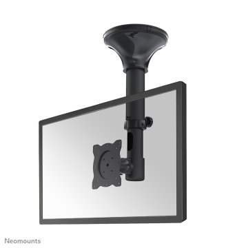 Neomounts FPMA-C025NERO Supporto monitor/TV a soffitto 10-30" - alt. 37-47 cm - inclinabile