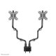 Neomounts Supporto da scrivania per monitor 4