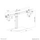 Neomounts FPMA-D865DBLACK Supporto per monitor 10-27
