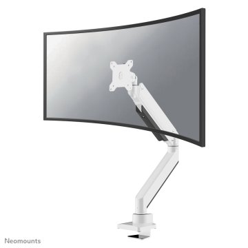 Neomounts NM-D775WHITEPLUS Braccio per monitor 10-49" - molla a gas - Topfix - 180°-stop