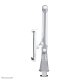 Neomounts TABLET-D100SILVER Morsetto da tavolo porta tablet 4.7-12.9