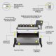 HP Designjet Stampante multifunzione PostScript T2600 da 36'' 20