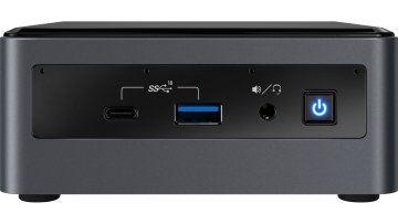 Intel NUC BXNUC10I7FNH2 barebone per PC/stazione di lavoro UCFF Nero i7-10710U BGA 1528 1,1 GHz